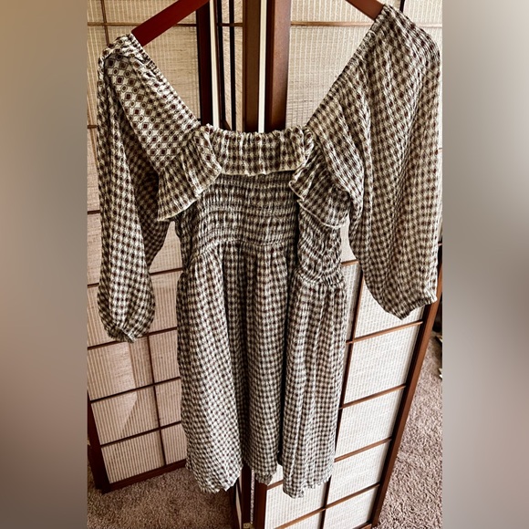 Millibon boho cottagecore kawaii pouf sleeve peasant picnic dress nwt - Picture 7 of 9